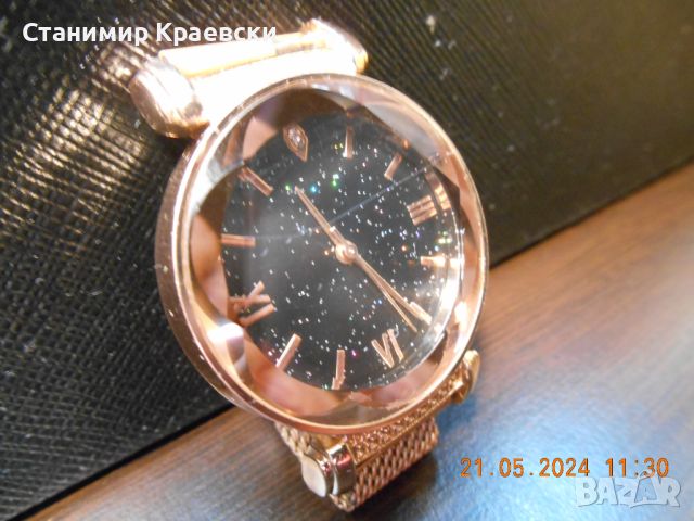 Watch for woman - rose gold plated color, снимка 2 - Дамски - 45893703