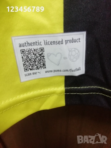 Borussia Dortmund Hummels оригинална тениска фланелка Борусия Дортмунд Шампионска Лига Puma, снимка 6 - Тениски - 52387978