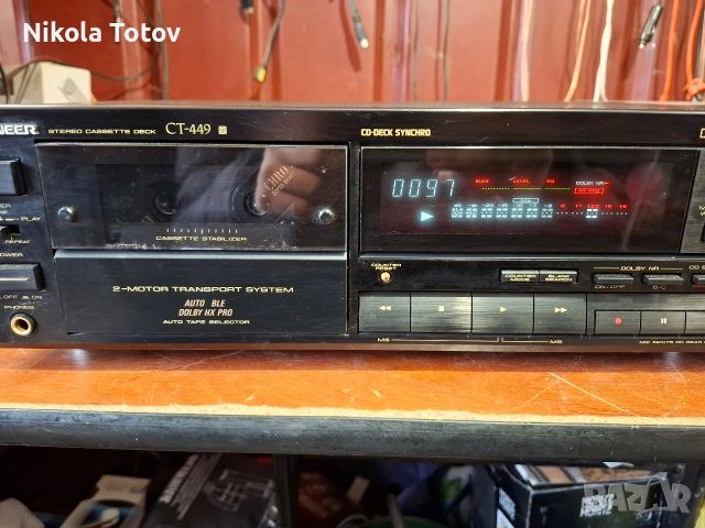 Продава се двуглав дек Pioneer CT-449. , снимка 2 - Декове - 53940533