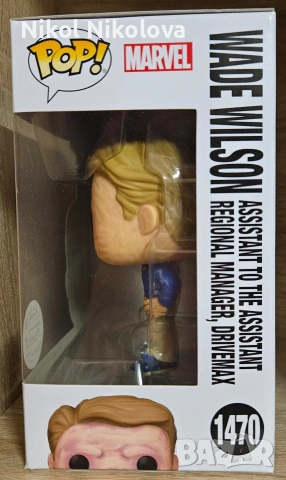 Funko Pop фигурка Wade Wilson #1470, снимка 4 - Колекции - 53385132