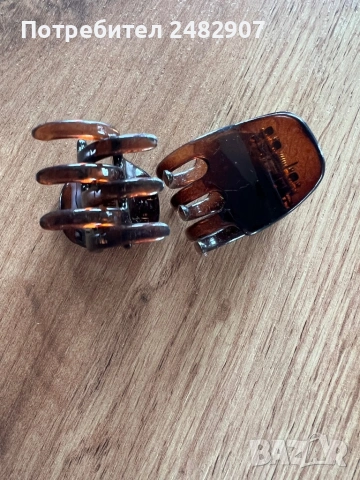 Комплект шноли за коса - 2 броя, снимка 3 - Аксесоари за коса - 53690517