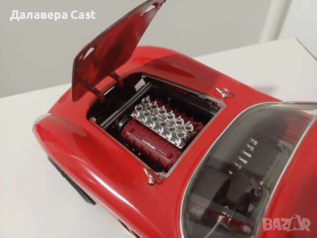 1/18 Ferrari GTO 1962 Bburago Italy , снимка 9 - Колекции - 54181525