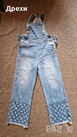 Дамски дънков гащеризон Zara