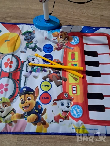 Музикален килим за игра PAW PATROL , снимка 4 - Образователни игри - 53569167