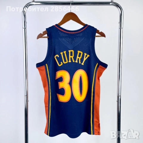 Мъжки потник Mitchell&Ness Stephen Curry Golden State Warriors season 2009 размер XL, снимка 2 - Тениски - 52028989