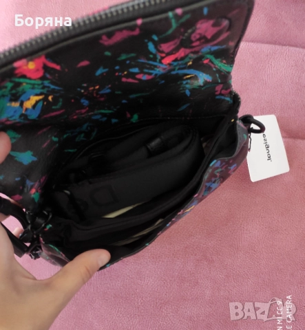 Desigual нова малка пъстра чанта , снимка 8 - Чанти - 52238209