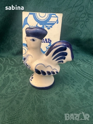 Руски фигурки/статуетки Гжел/Гжель, снимка 7 - Колекции - 52253793