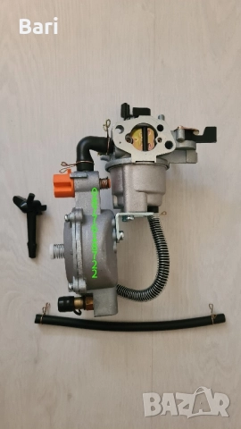 Карбуратор за мотофреза,мотокултиватор и генератор газ(метан) бензин до 8 к.с., снимка 3 - Градинска техника - 51829755