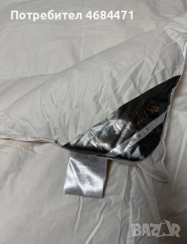 УЛТРА ТОПЛА ПУХЕНА ЗАВИВКА 240 х 220 см - 90% Естествен пух, снимка 4 - Олекотени завивки и одеяла - 52810766