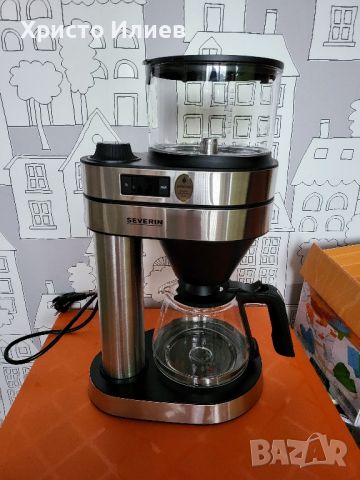Кафемашина Severin KA 5760 стъклена кана филтърна кафе машина за шварц кафе, снимка 10 - Кафемашини - 45427446