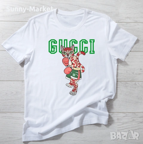 GUCCI Мъжки дамски и детски тениски с къс ръкав XS-6XL