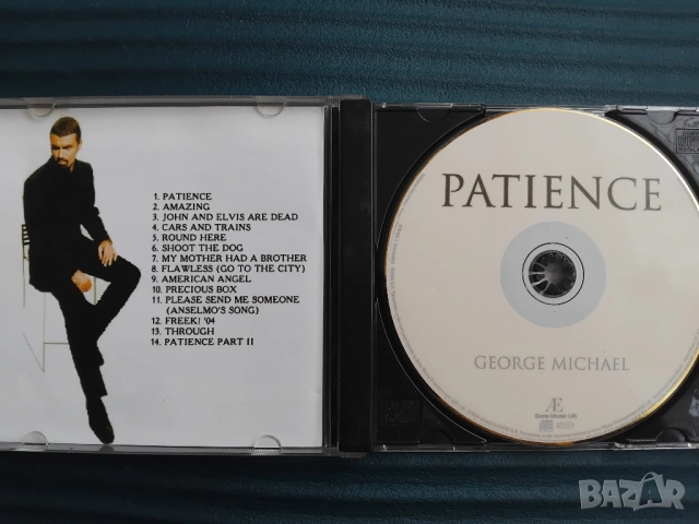 George Michael – Patience - аудио диск музика, снимка 2 - CD дискове - 53758562