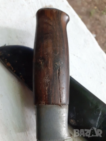 Уникална находка Норвежки ловен нож BRUSLETTO GEILO с кания, снимка 3 - Антикварни и старинни предмети - 53478148