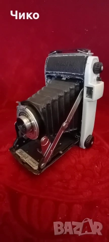 Стар английски мехов фотоапарат "Кодак", снимка 11 - Антикварни и старинни предмети - 53713151