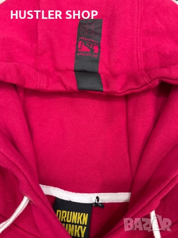 Мъжки суитшърт DRUNKN MUNKY. Размер M/L, снимка 3 - Спортни дрехи, екипи - 52943889