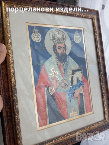 Свети Никола икона , снимка 7 - Икони - 53972993