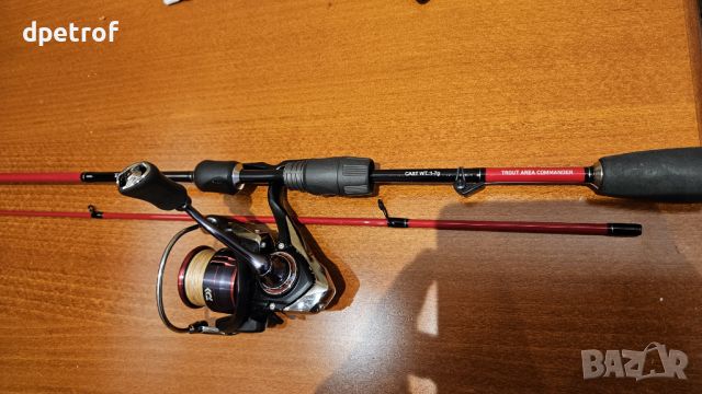 Спининг комплект Daiwa, снимка 1 - Въдици - 45350773