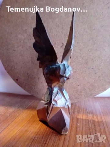 дървен орел, снимка 3 - Декорация за дома - 49315881