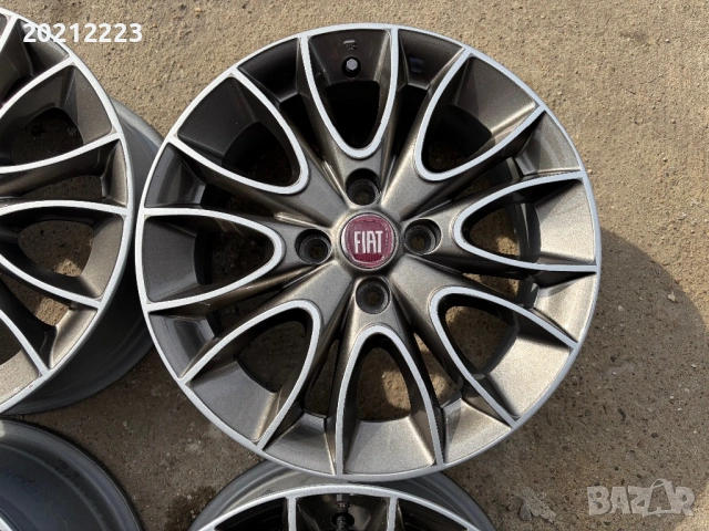 4 броя алуминиеви джанти за Fiat Grande Punto 15, снимка 7 - Гуми и джанти - 53735255