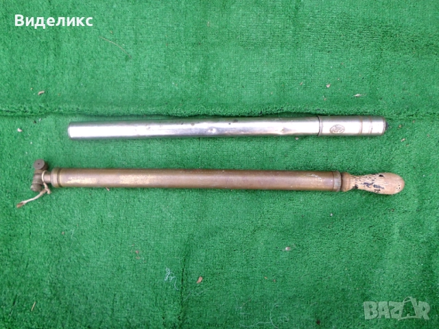 Помпа от ретро велосипед, снимка 6 - Аксесоари за велосипеди - 52285888