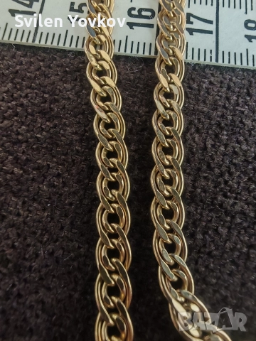 Продавам плътни български златни синджири 14к, снимка 9 - Колиета, медальони, синджири - 52907990