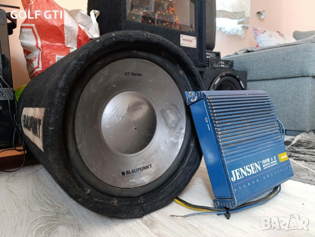 Бас каса 12 + усилвател, снимка 3 - Ресийвъри, усилватели, смесителни пултове - 53796594