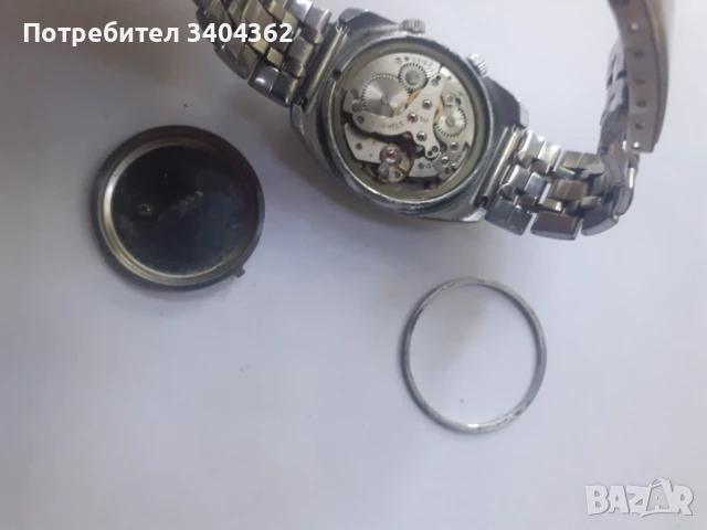 Мъжки механичен часовник Полет - звънец, снимка 7 - Антикварни и старинни предмети - 50667074