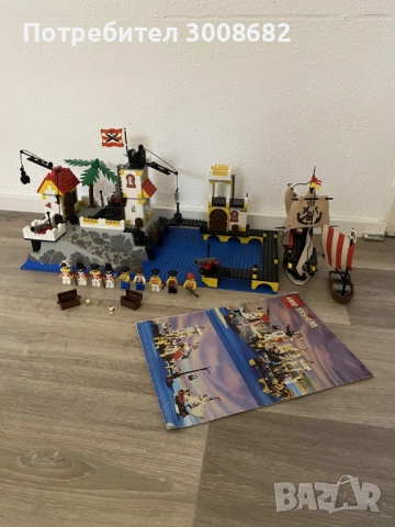 Продавам лего/lego пирати 6277-Имперски търговски пост, снимка 3 - Конструктори - 53482822