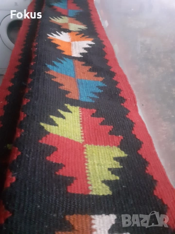 Старо вълнено килимче, снимка 5 - Антикварни и старинни предмети - 53365410