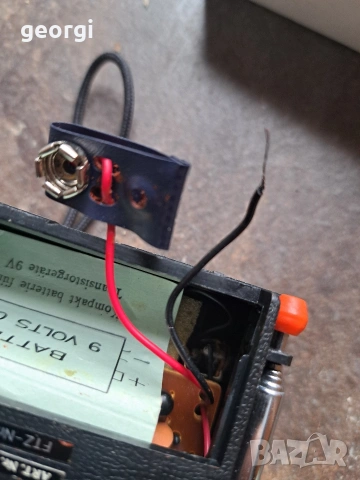 немско мини радио транзистор 34/5, снимка 12 - Радиокасетофони, транзистори - 53993257