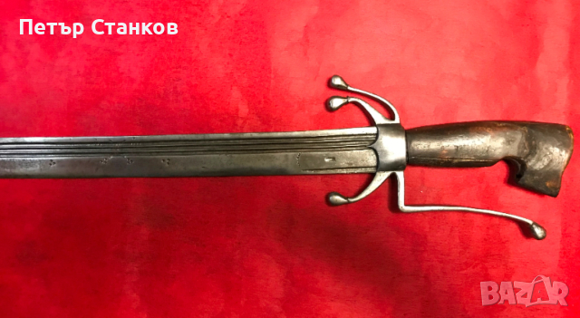 Огромна нимча,сабя,ятаган, снимка 3 - Антикварни и старинни предмети - 53258457