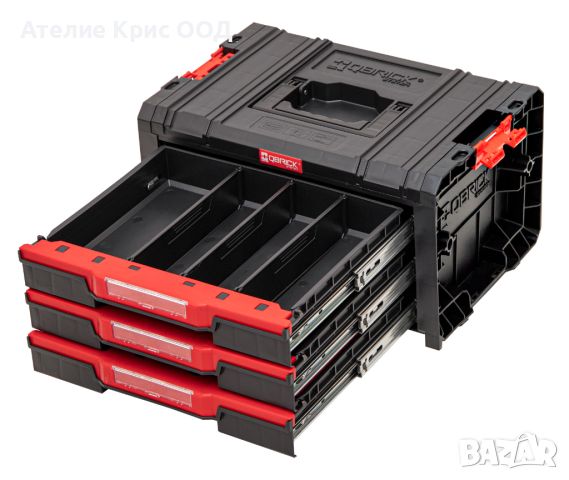 Куфари за инструменти - Qbrick System PRO Drawer 3 Toolbox 2.0 Basic, снимка 2 - Други машини и части - 45163977
