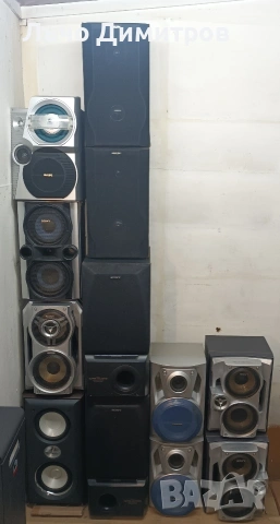 Аудио системи SONY - PANASONIC - AIWA- PHILIPS -JVC - SHARP - TECHNICS , снимка 13 - Аудиосистеми - 51622720