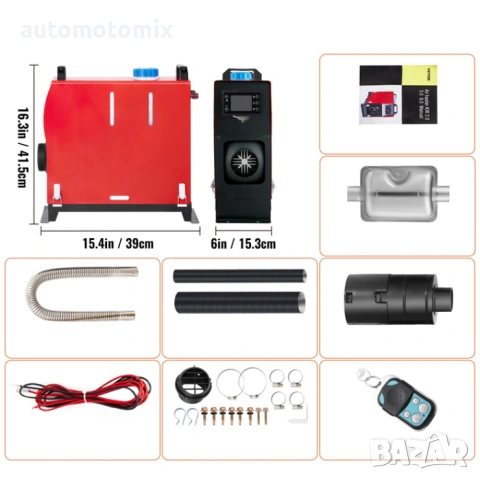 Печка за Каравана 8Kw, 12/24/220V - 1852863, снимка 5 - Аксесоари и консумативи - 53634022