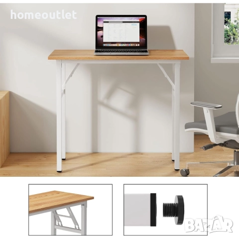 ПРОМОЦИЯ Сгъваема маса / бюро 10DLJJAC5-8040BW, снимка 5 - Маси - 51960895