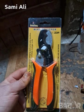 Клещи за оголване на кабели Darley (Wire Stripper) – Нови, снимка 3 - Диамантени и режещи инструменти - 53681782