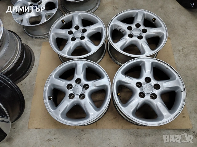 4бр.Алуминиеви джанти 16ки за TOYOTA 5x114.3 7j et45 ORIGINAL, снимка 2 - Гуми и джанти - 53853270