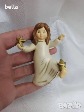 Колекционерски порцелан Goebel-Коледен мост с три порцеланови ангелчета Goebel., снимка 7 - Антикварни и старинни предмети - 52048341