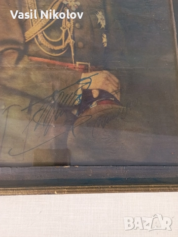 Портрет Цар Борис 3 , снимка 2 - Картини - 52837646