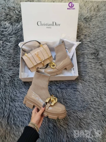 дамски боти christian dior valentino garavani , снимка 9 - Дамски боти - 51394840