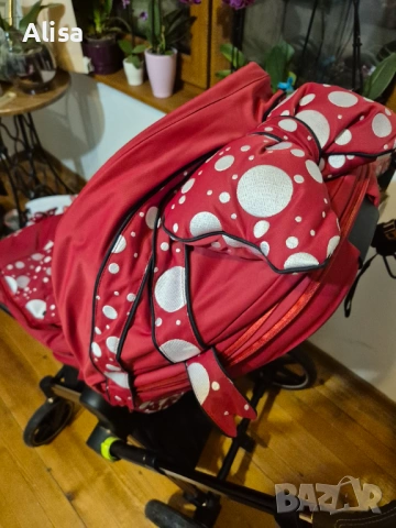 Cybex Priam 4 Jeremy Scott, снимка 5 - Детски колички - 53236088