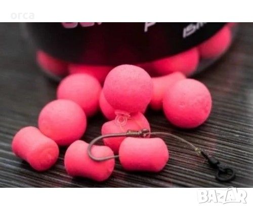 Плуващи топчета и дъмбели микс - попъп Dynamite Baits Essential Fluro Pop Ups, снимка 4 - Стръв и захранки - 45455770