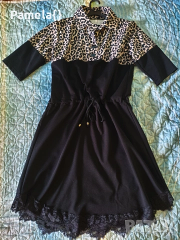 Нова рокля с тигров принт, снимка 3 - Рокли - 53836076