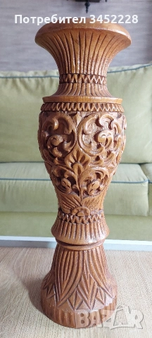 Дърворезба за ценители височина 38см , снимка 5 - Декорация за дома - 54058993