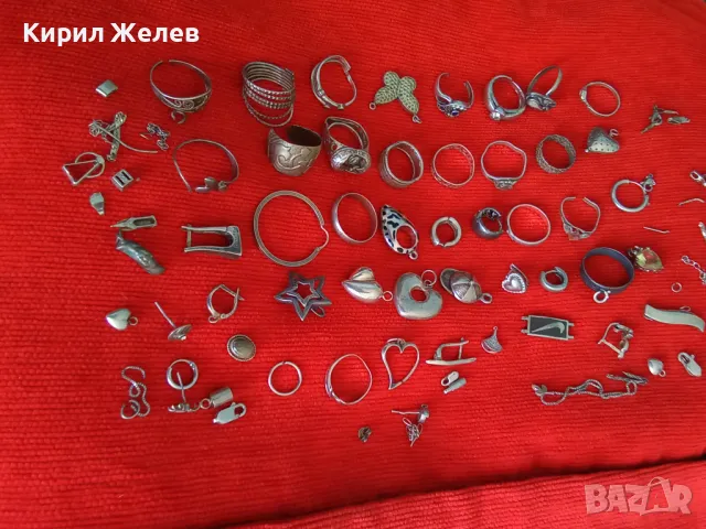 100 грама сребърни накити за поправка за реставрация за части или материал 50649, снимка 12 - Колиета, медальони, синджири - 50241758