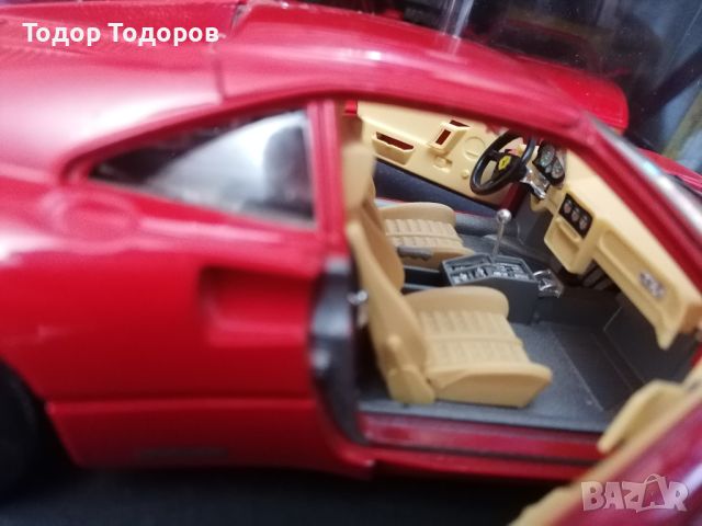 Колекционерски модел Ferrari - 288 GTO Bburago 1/18, снимка 8 - Колекции - 46351599