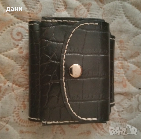Портфейл от естествена кожа , снимка 10 - Портфейли, портмонета - 53232326