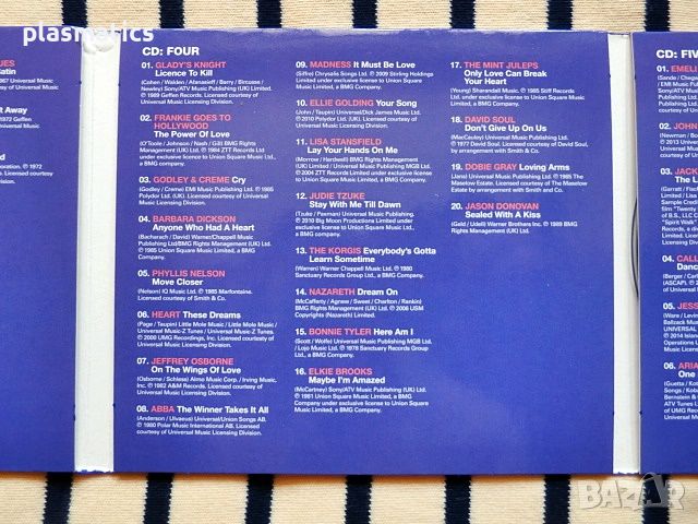 CDs(5CDs) – Driven By Power Ballads, снимка 8 - CD дискове - 45254474