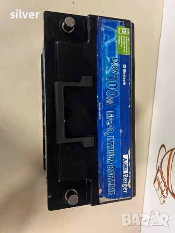 Акумулатор Berger LiFePo4 100Ah Bluetooth, снимка 4 - Друга електроника - 52020120