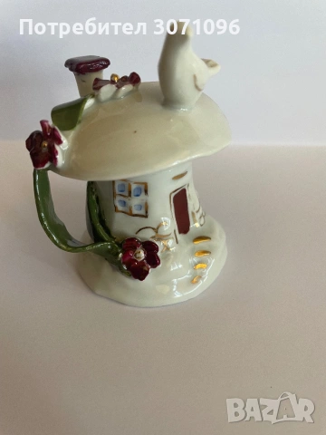 Порцеланова фигурка от соца гъбка, снимка 5 - Колекции - 53775298